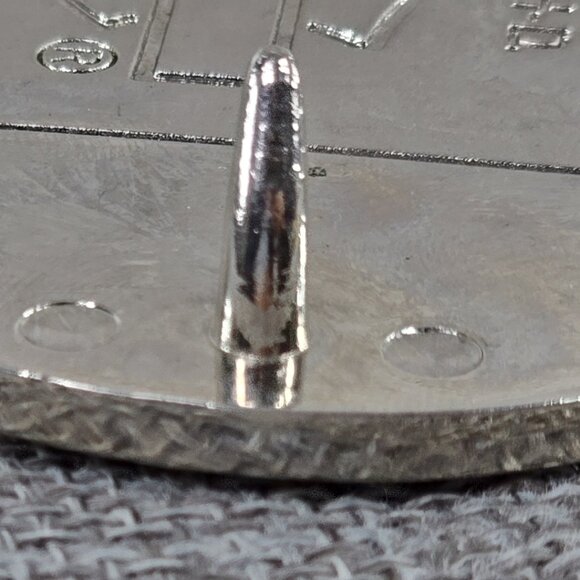 2010 HARLEY-DAVIDSON Oval Belt Buckle – Rhinestone Design, Black Leather ❗AS-IS❗ - Picture 12 of 16